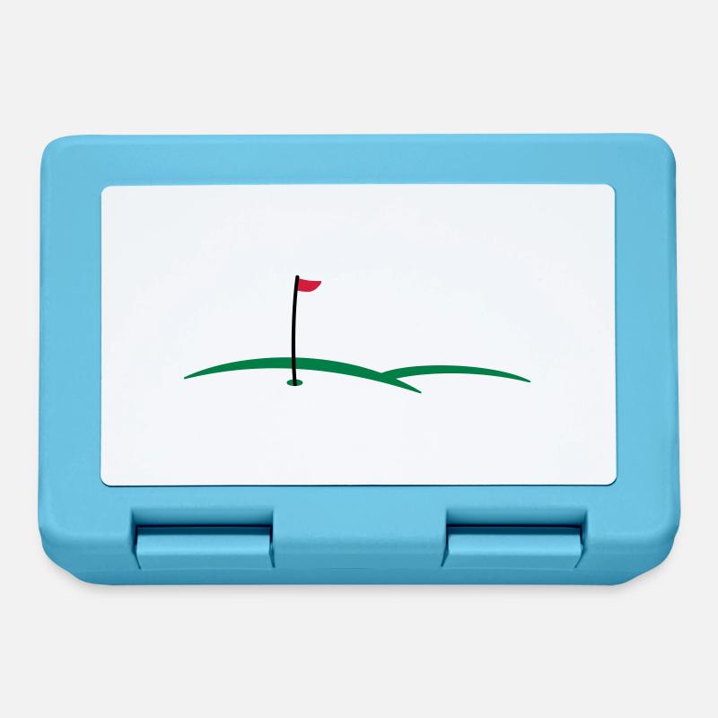 Trou de golf 3c - Boîte à goûter - bleu saphir