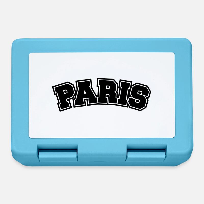 Paris College Bogen x - Brotdose - Saphirblau