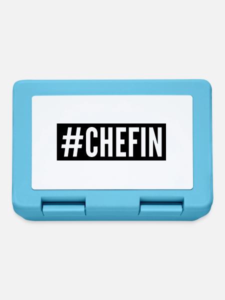 Chefin - Brotdose - Saphirblau
