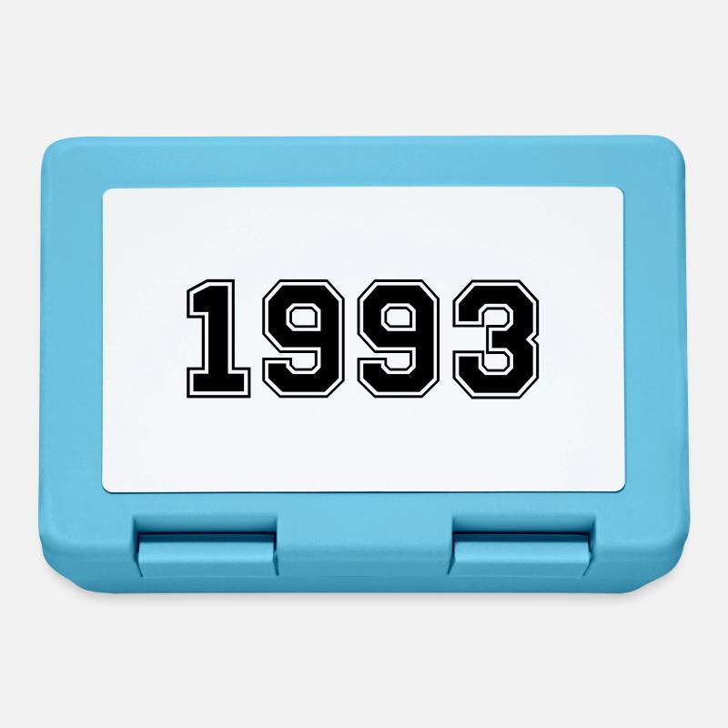 1993 - Boîte à goûter - bleu saphir