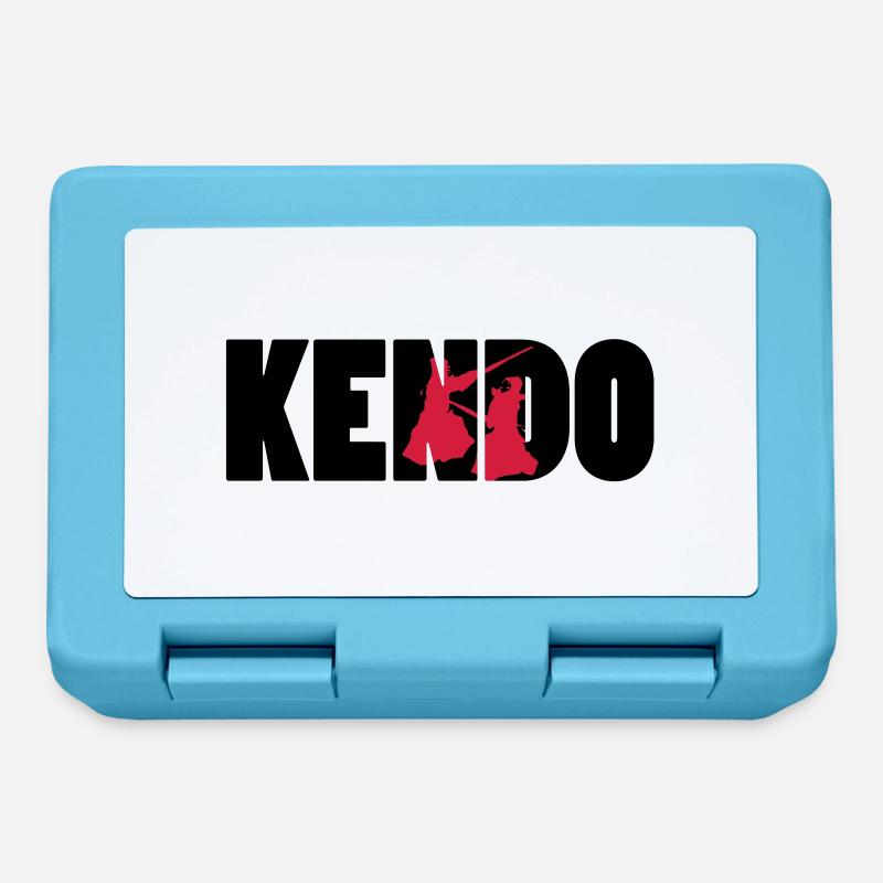 Kendo ! - Boîte à goûter - bleu saphir