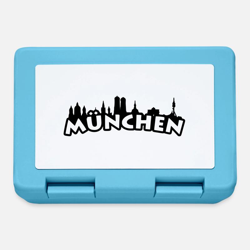 München - Brotdose - Saphirblau