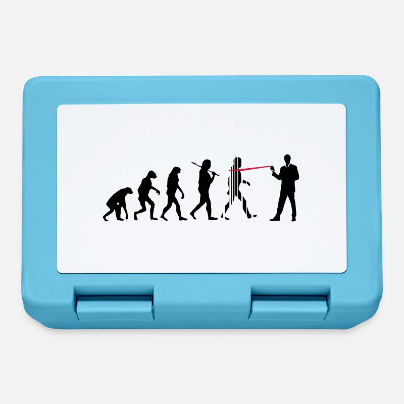 evolution nsa - Brotdose - Saphirblau