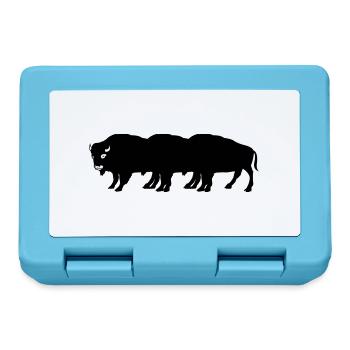 bisons - Brotdose - Saphirblau - Vorne