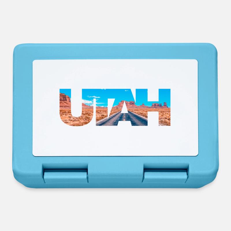 Utah - Brotdose - Saphirblau