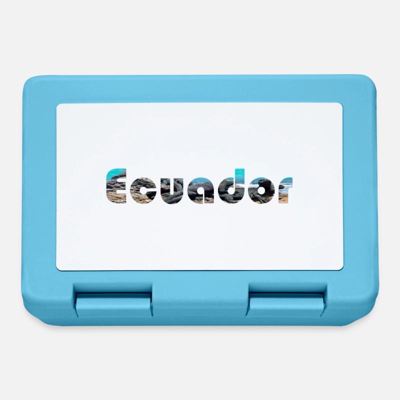 Ecuador - Brotdose - Saphirblau