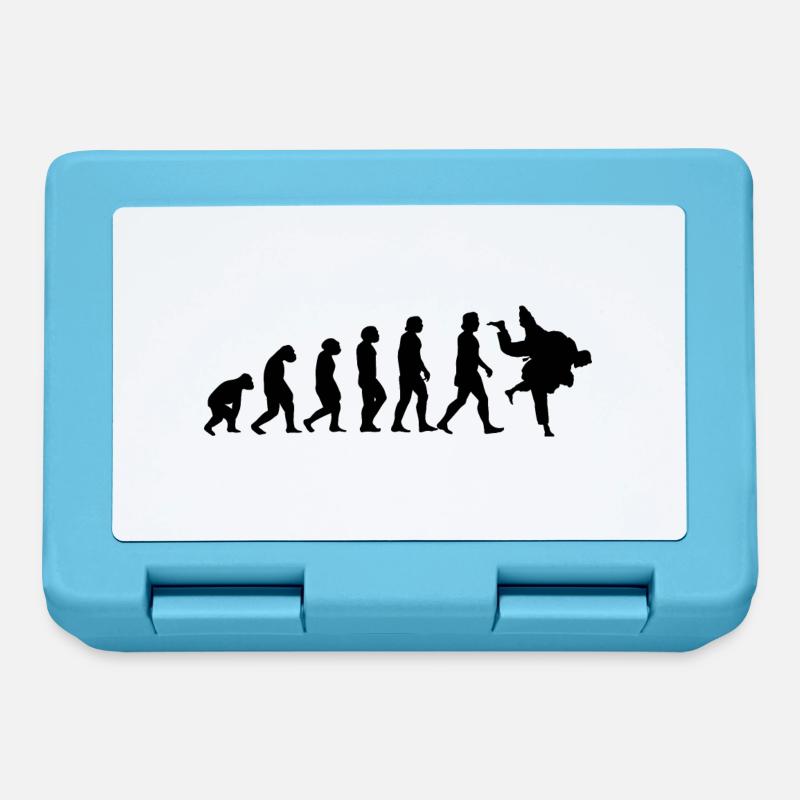 Evolution du judo - Boîte à goûter - bleu saphir