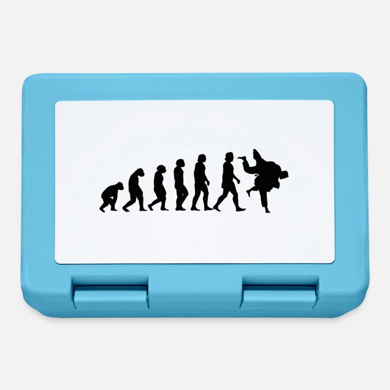 Evolution of Judo - Lunchbox - sapphire blue