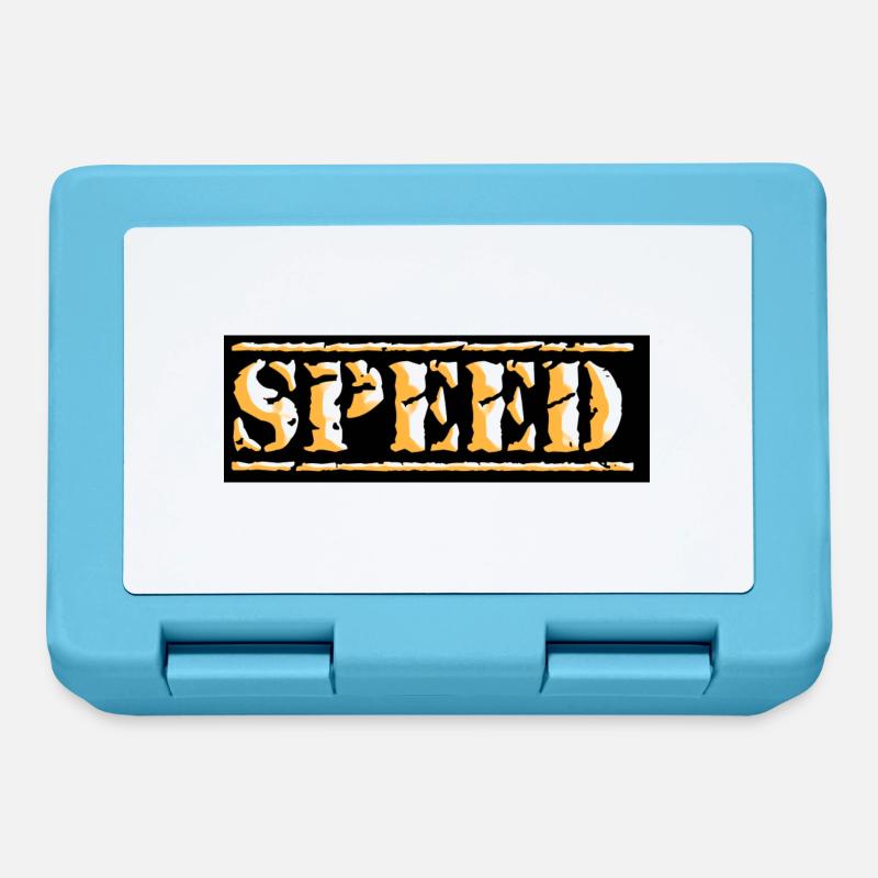 Speed - Boîte à goûter - bleu saphir