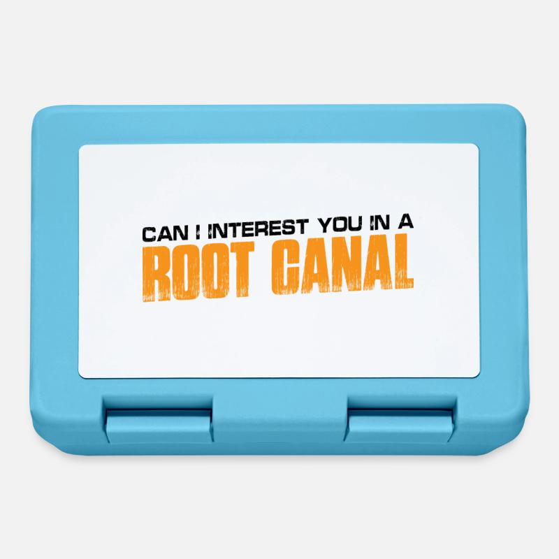 Puis-je vous intéresser à A Root Canal 4 - Boîte à goûter - bleu saphir