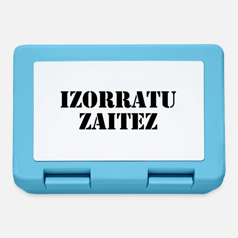 Basque - Boîte à goûter - bleu saphir