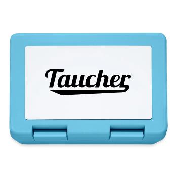 Taucher - Brotdose - Saphirblau - Vorne