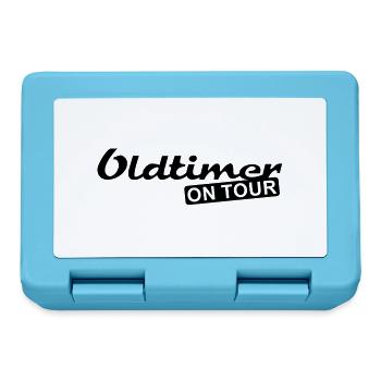 Oldtimer on Tour - Brotdose - Saphirblau - Vorne