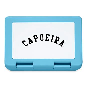 Capoeira Curved Logo - Lunchbox - sapphire blue - Front