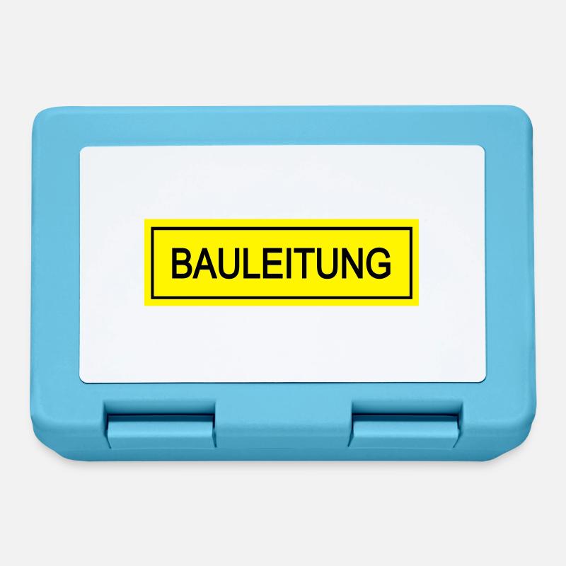 bauleitung - Brotdose - Saphirblau