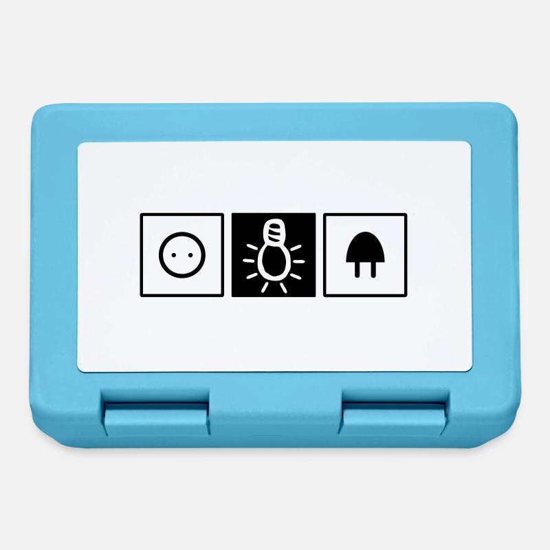 Electricians Electronics - Lunchbox - sapphire blue