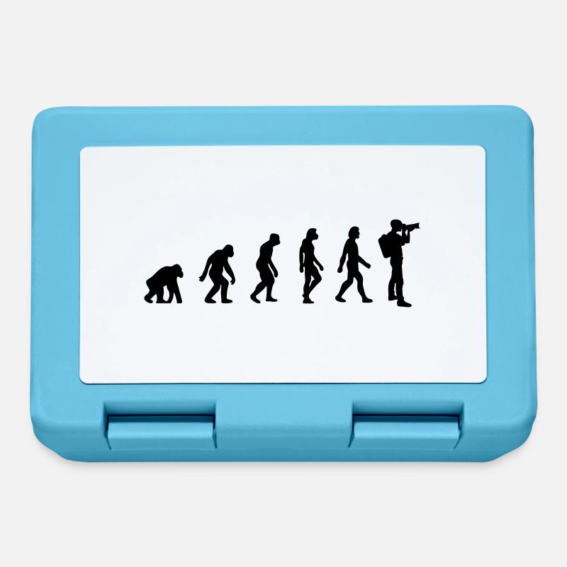 Evolution Fotograf - Brotdose - Saphirblau