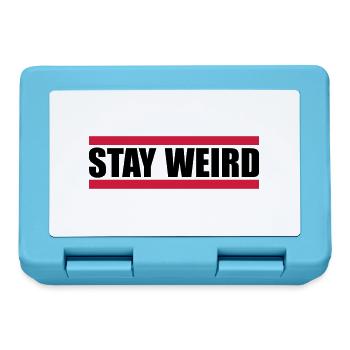 Funny Stay Weird - Lunchbox - sapphire blue - Front