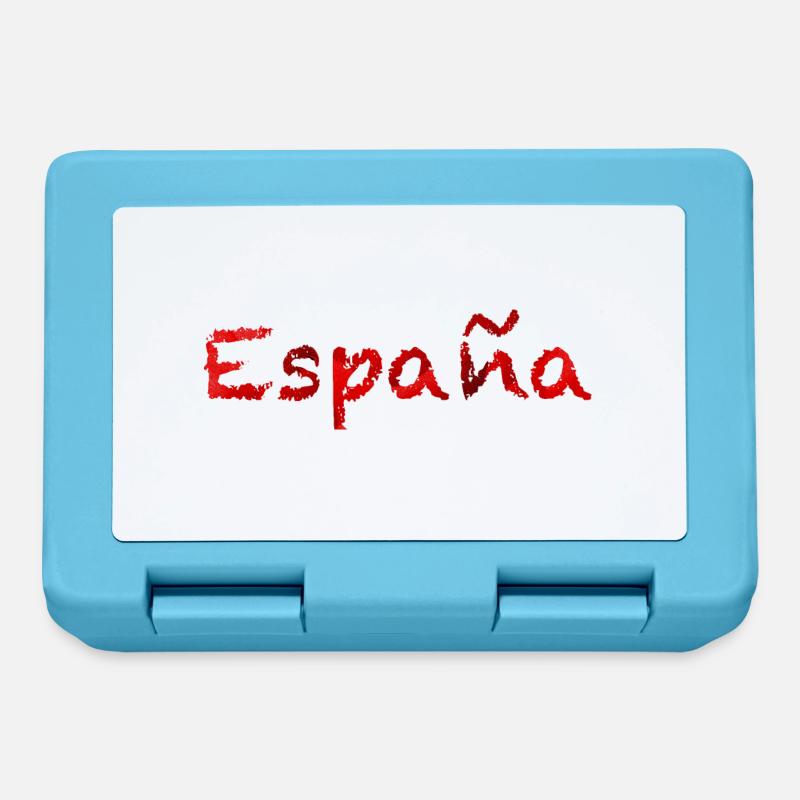 Spanien - Brotdose - Saphirblau