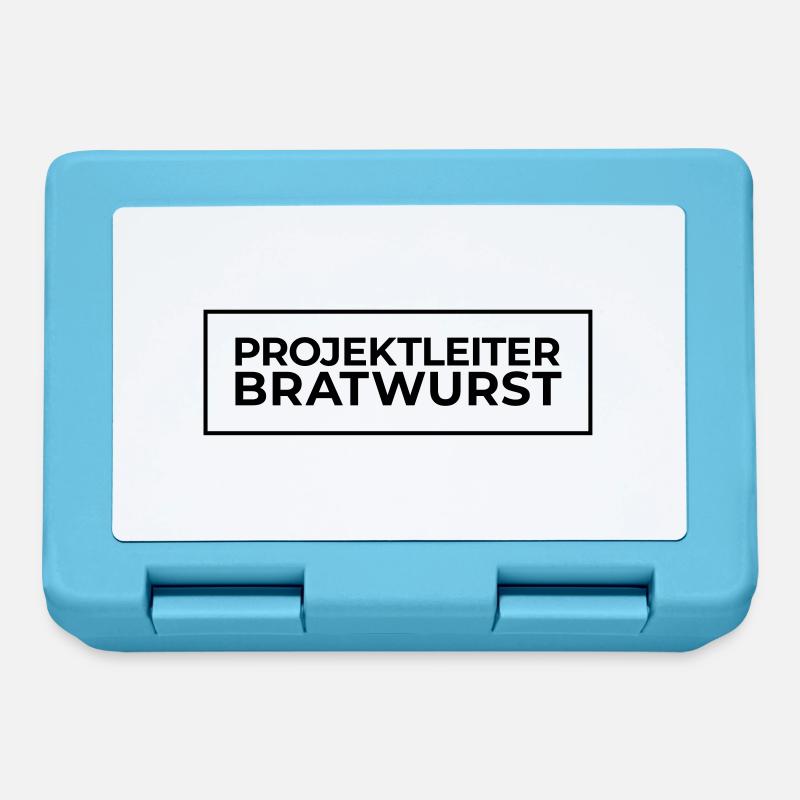 Projektleiter Bratwurst - Brotdose - Saphirblau