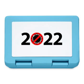 Virus Anti Corona 2022 - Boîte à goûter - bleu saphir - Devant