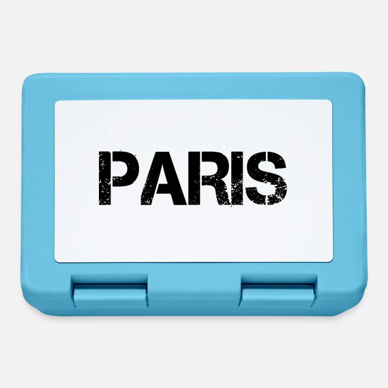 Paris - Boîte à goûter - bleu saphir