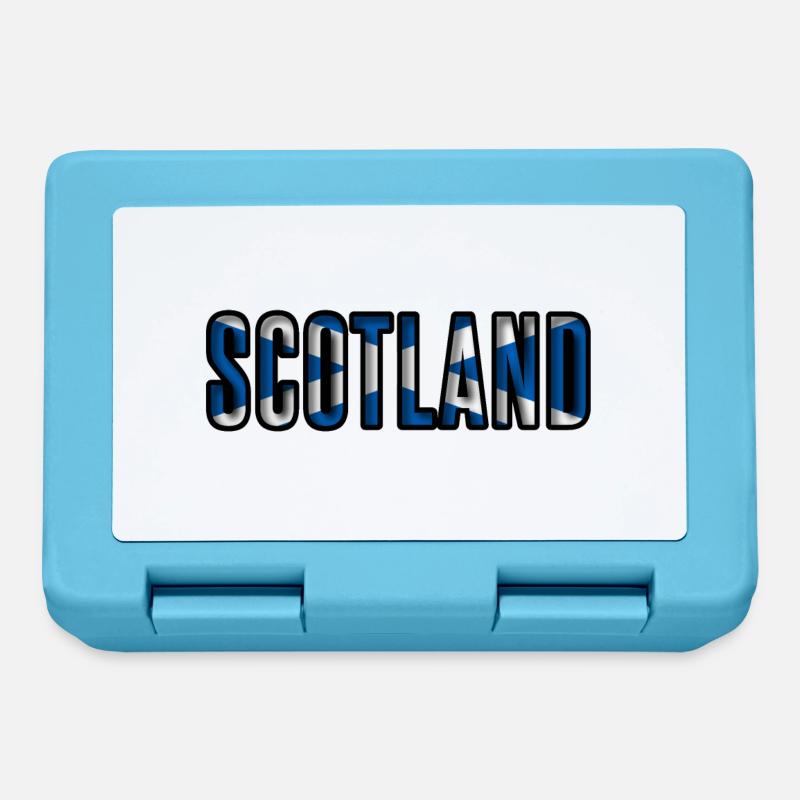 Schottland - Brotdose - Saphirblau