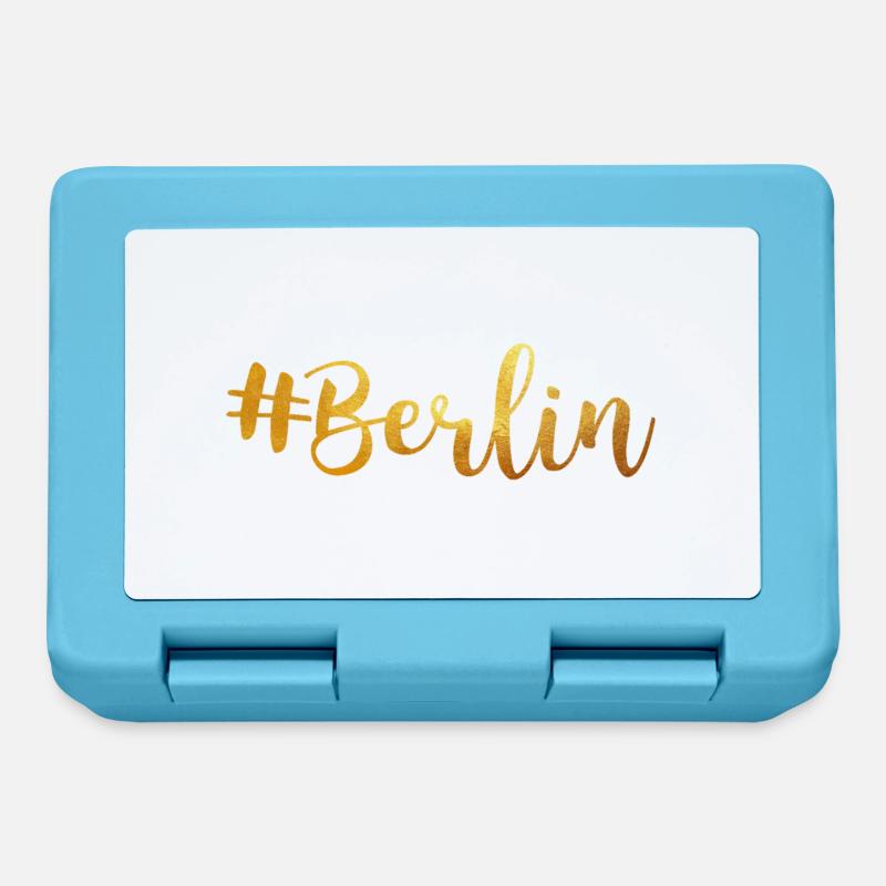 Berlin Vibes - Brotdose - Saphirblau