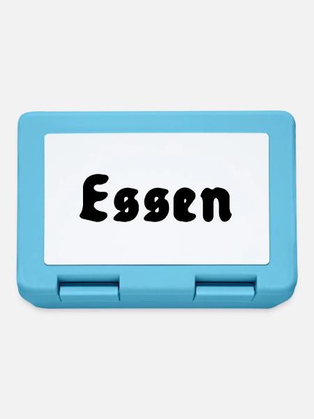 Essen - Brotdose - Saphirblau