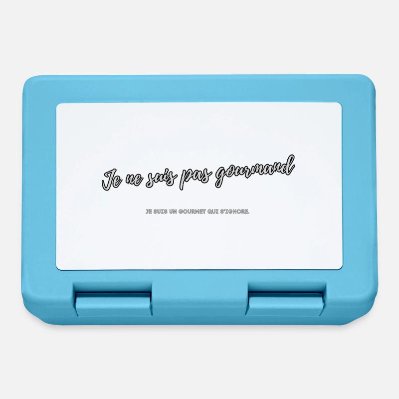 Greedy - Lunchbox - sapphire blue