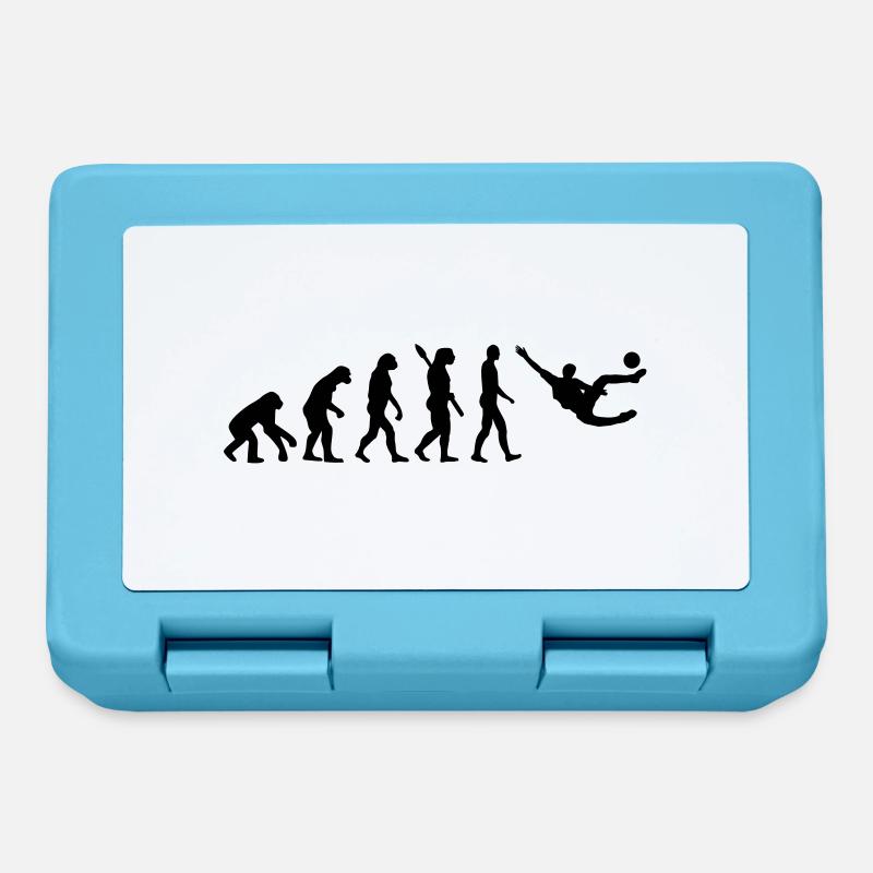 Evolution Fussball - Brotdose - Saphirblau