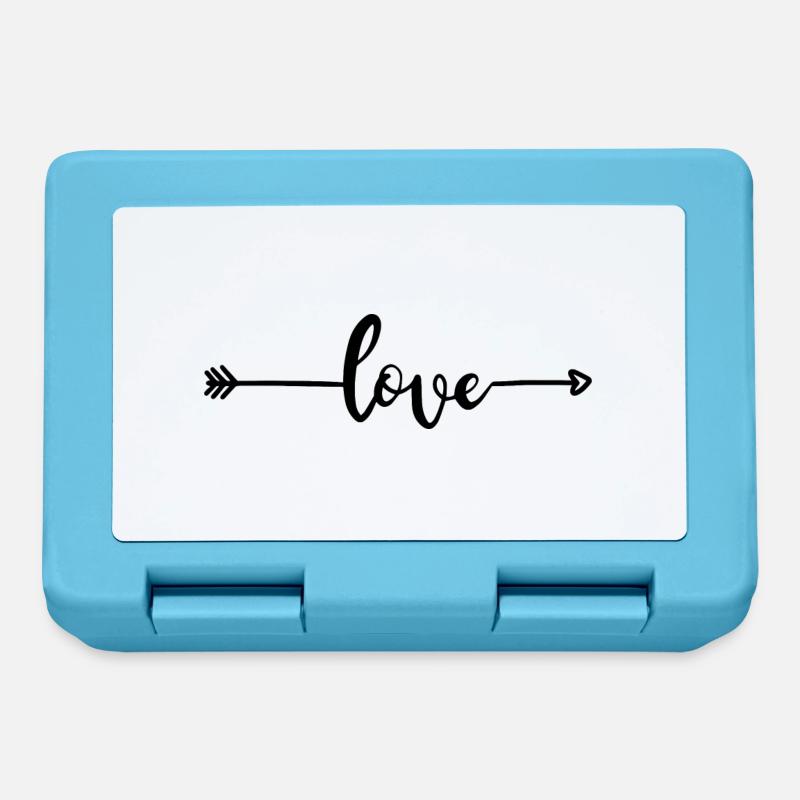 Love Design - Boîte à goûter - bleu saphir