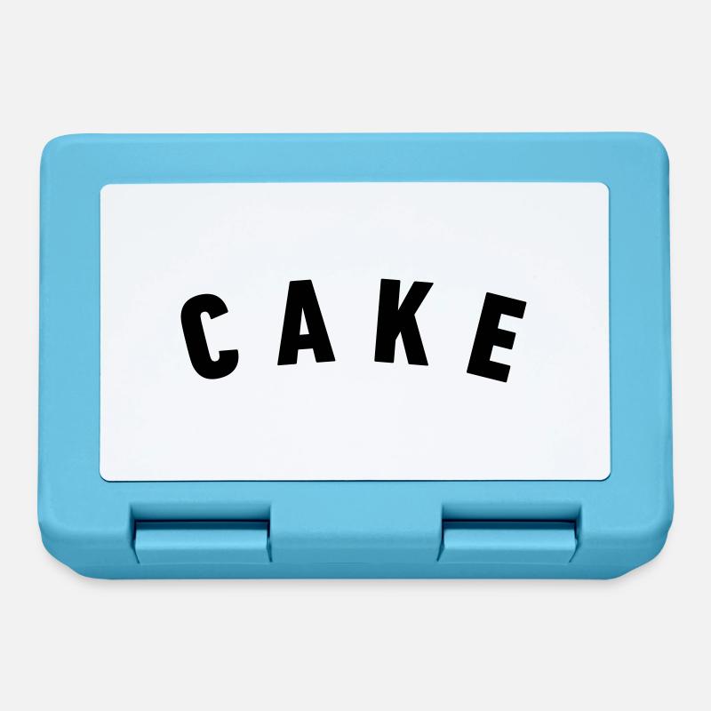 cake - Brotdose - Saphirblau