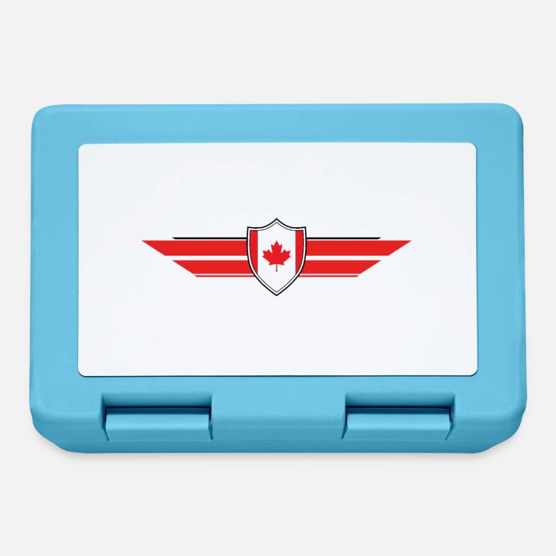 Coupe du monde des partisans du Canada - Boîte à goûter - bleu saphir