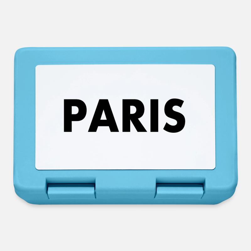 Paris - Brotdose - Saphirblau