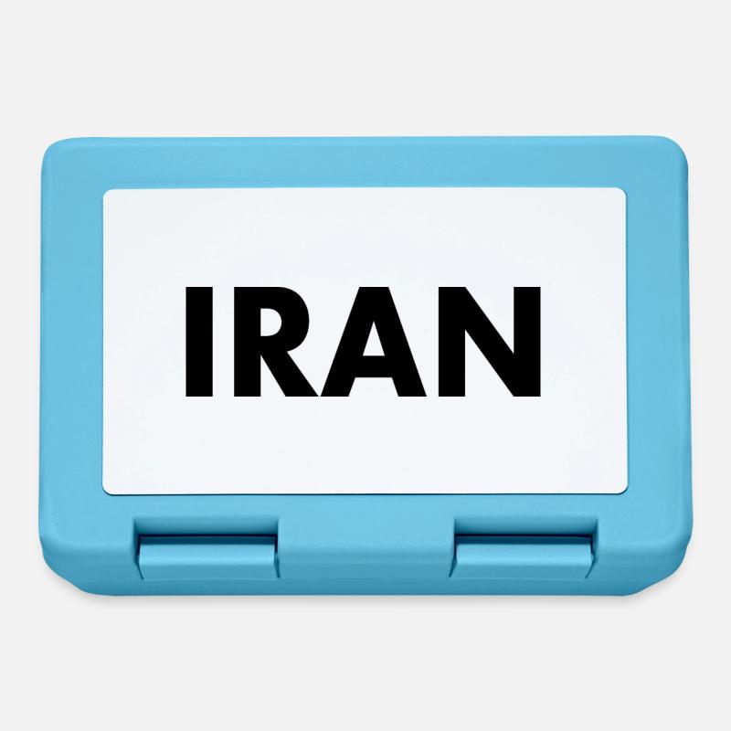 Iran - Lunchbox - sapphire blue