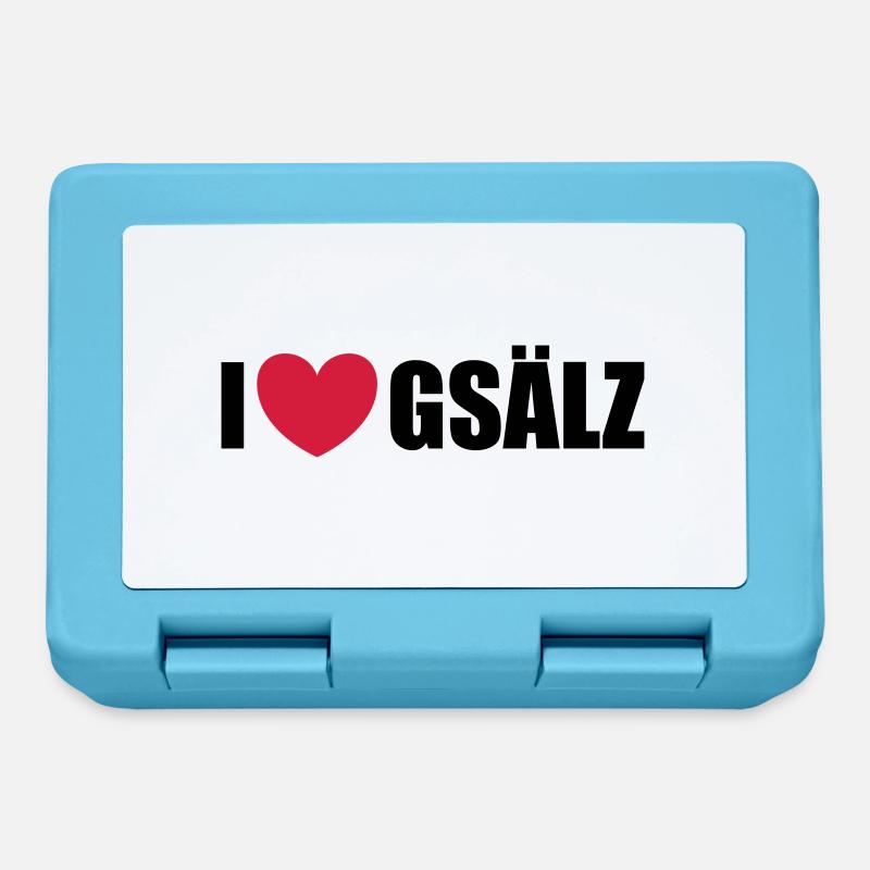 Gsälz - Brotdose - Saphirblau
