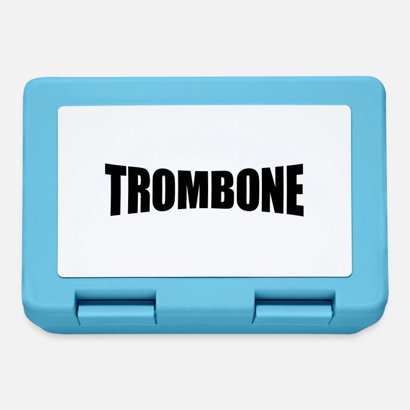 trombone - Brotdose - Saphirblau
