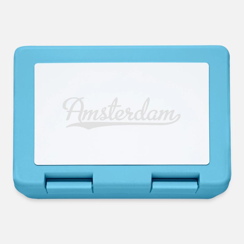 Amsterdam - Boîte à goûter - bleu saphir
