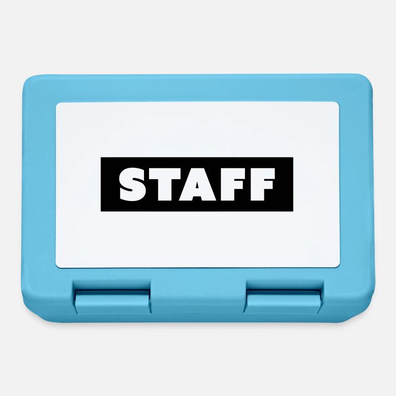 Staff - Boîte à goûter - bleu saphir