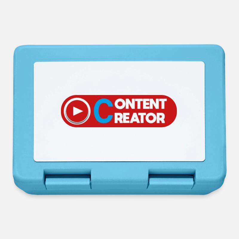 Content Creator - Playbutton creative people - Brotdose - Saphirblau