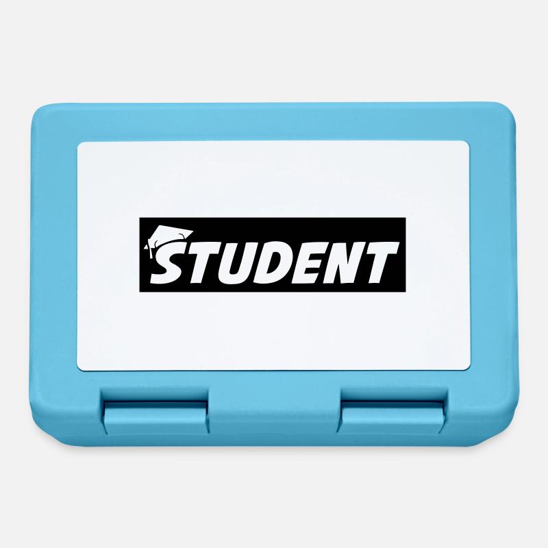 student - Brotdose - Saphirblau