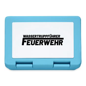 Wassertruppführer Freiwillige Feuerwehr - Brotdose - Saphirblau - Vorne