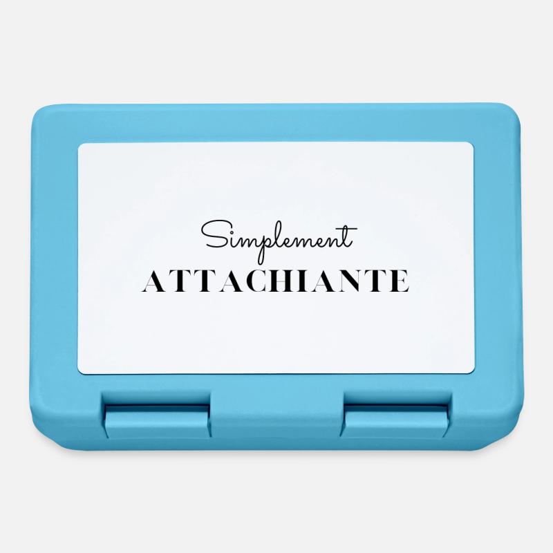 Simplement attachiante - Boîte à goûter - bleu saphir