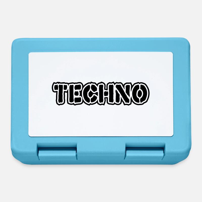 Techno__V009 - Lunchbox - sapphire blue