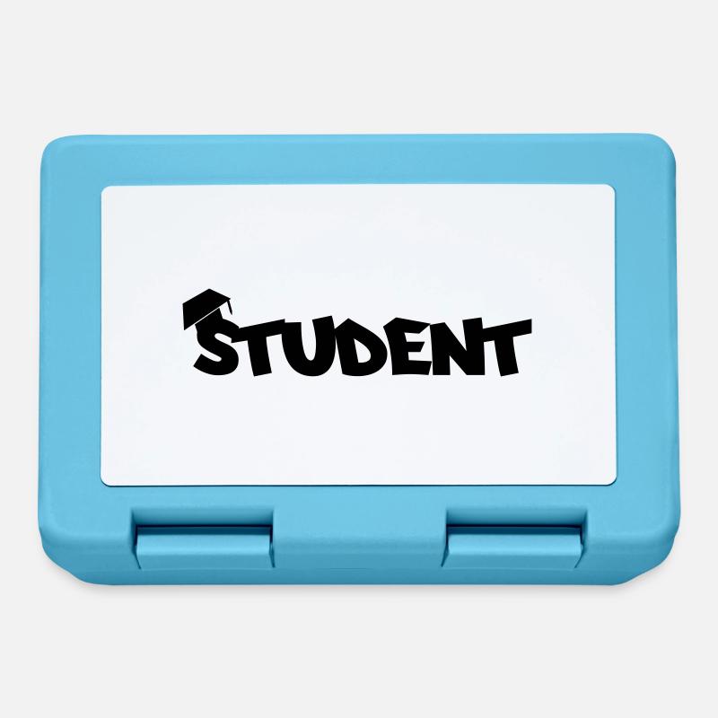 student - Brotdose - Saphirblau
