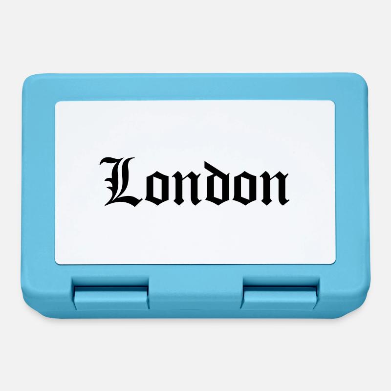Old London - Brotdose - Saphirblau