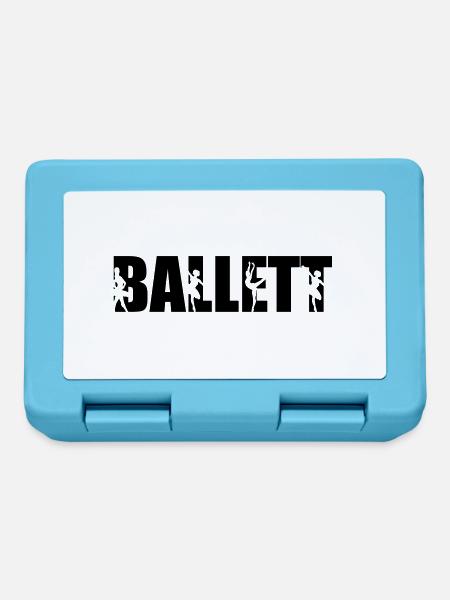 (ballett) - Brotdose - Saphirblau