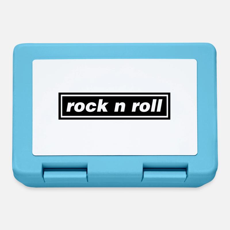 ROCK AND ROLL - Boîte à goûter - bleu saphir