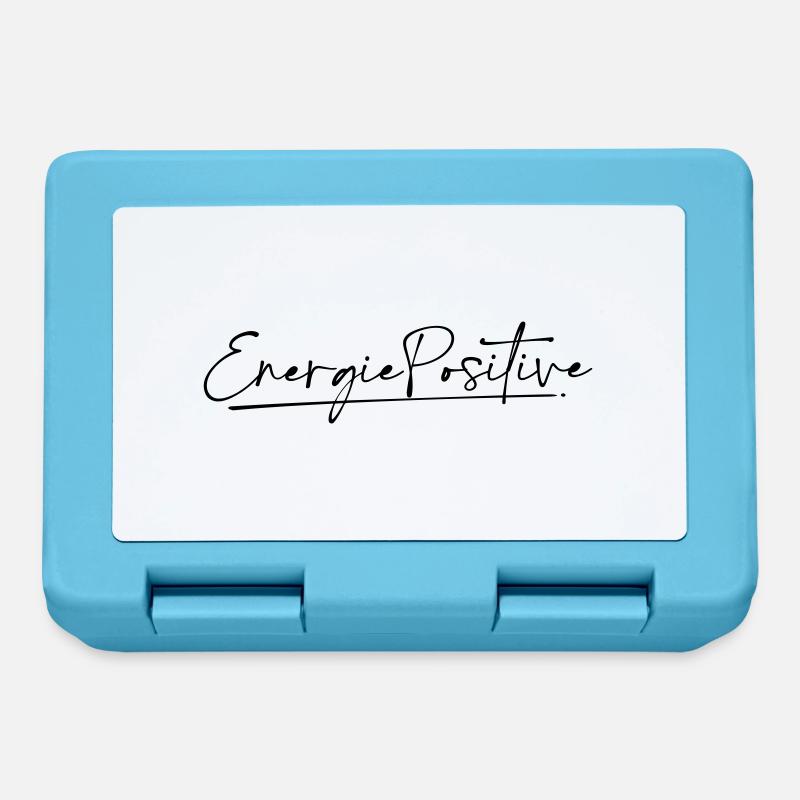 Energie Positive - Boîte à goûter - bleu saphir